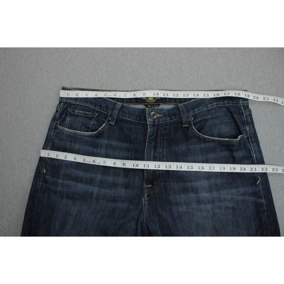 Lucky Brand Jeans Men Size 38 X 34 Blue 329 Classic Straight Fit Stretch - Picture 6 of 9